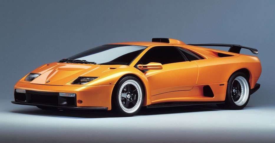 Una splendida Lamborghini Diablo GT